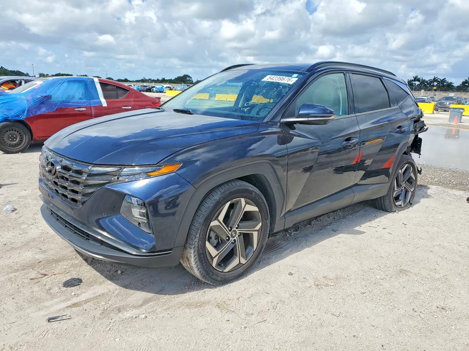 2022 Hyundai VIN KM8JE3AE2NU046457 COPART salvage auction — REAR END, Fl - Certificate Of Destruction, sold $6,600 on 2026-07-08 (photo 1)