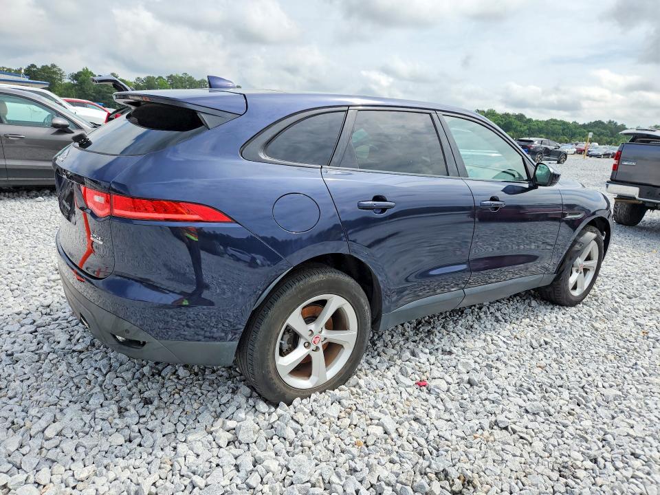 2019 Jaguar F-pace VIN SADCJ2FX8KA366235 COPART salvage auction — MECHANICAL, Wv - Certificate Of Title, sold $4,150 on 2026-07-02 (photo 3)