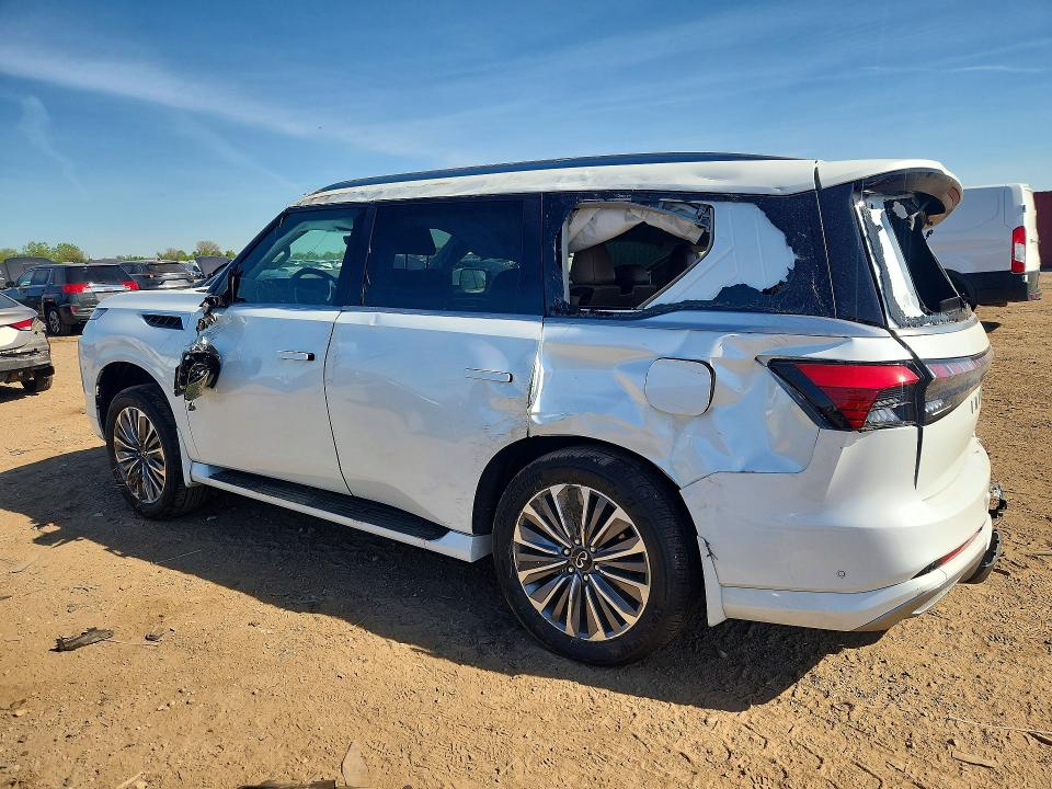 2026 Infiniti Qx80 VIN JN8AZ3BE9T9720521 COPART salvage auction — SIDE, Il - Salvage Certificate, sold $12,800 on 2026-07-21 (photo 2)