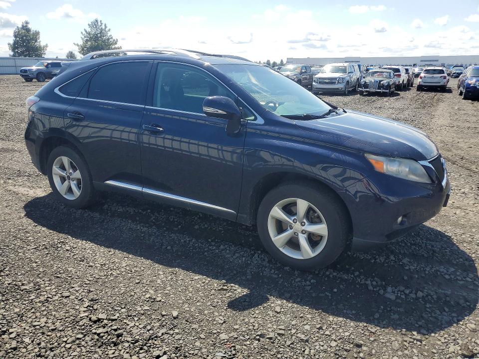 2010 Lexus Rx 350 VIN 2T2BK1BA6AC025485 COPART salvage auction — MINOR DENT/SCRATCHES, Id - Certificate Of Title, sold $2,050 on 2026-07-09 (photo 4)