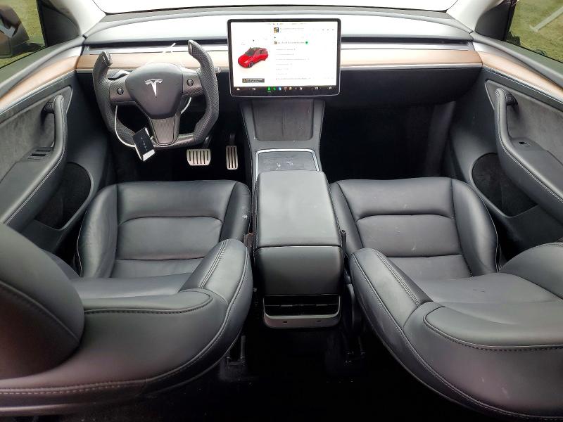 2024 Tesla Model y VIN 7SAYGDEF1RF125710 COPART salvage auction — FRONT END, CA - SALVAGE CERTIFICATE, sold $7,000 on 2026-07-24 (photo 8)