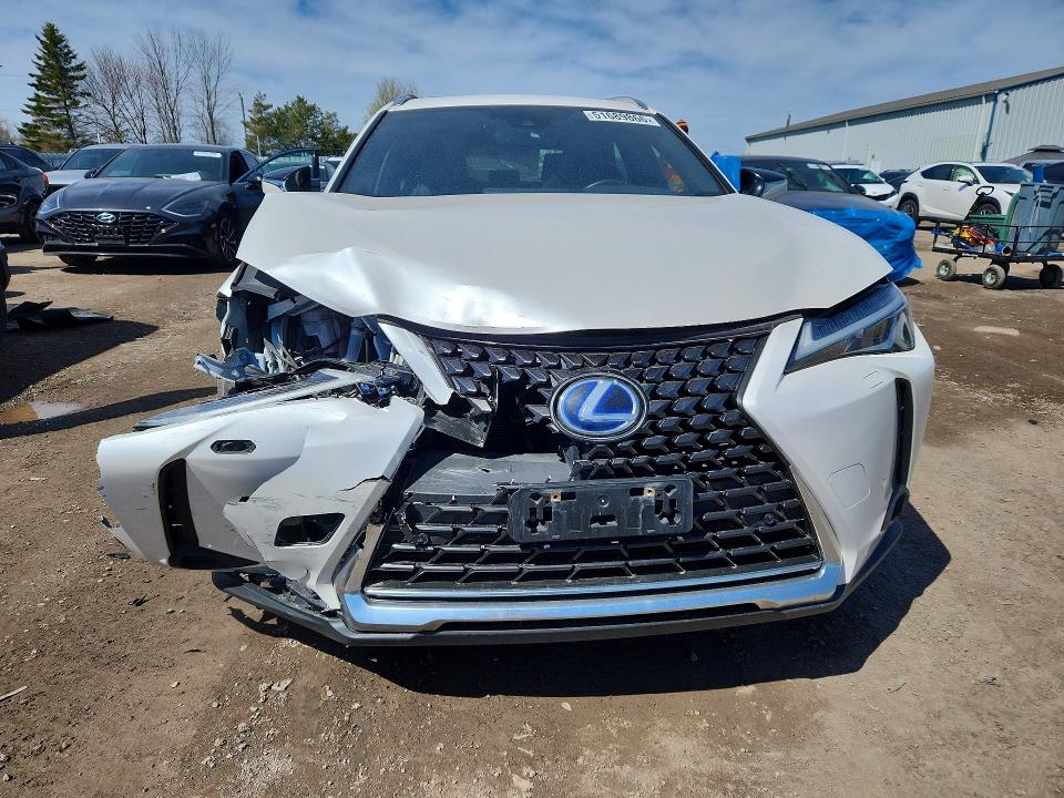 2021 Lexus Ux VIN JTHL9JBH0M2042690 COPART salvage auction — FRONT END, On - Permit No Brand - Unfit, sold $11,800 on 2026-07-07 (photo 5)