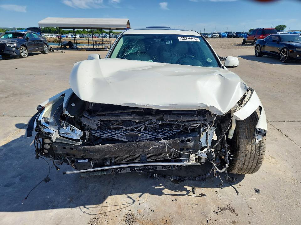 2017 Infiniti VIN JN1EV7AP0HM733412 COPART salvage auction — FRONT END, Tx - Salvage Vehicle Title, sold $1,200 on 2026-07-16 (photo 5)