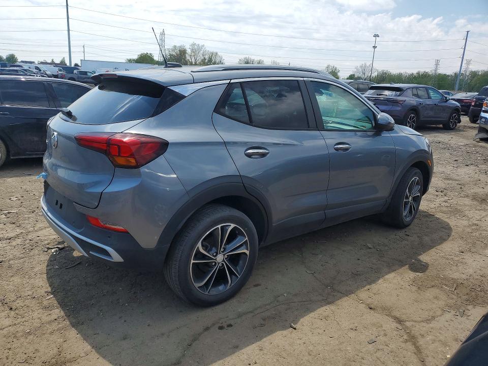 2021 Buick Encore gx VIN KL4MMDSL4MB036430 COPART salvage auction — REAR END, Fl - Certificate Of Destruction (P), sold $2,300 on 2026-07-31 (photo 3)