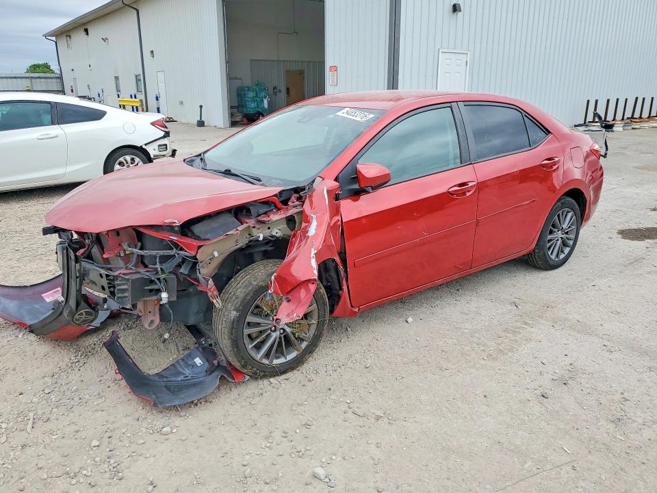 2017 Toyota VIN 5YFBURHE9HP705382 COPART salvage auction — FRONT END, Ia - Cert Of Title-Salvage Title, sold $3,200 on 2026-07-17 (photo 1)