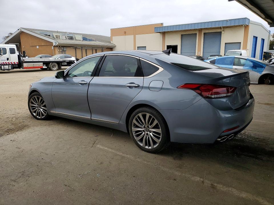 2017 Genesis VIN KMHGN4JF5HU181266 COPART salvage auction — UNDERCARRIAGE, Ca - Dis/Dlr/Exp Only Clean Title, sold $1,650 on 2026-07-30 (photo 2)