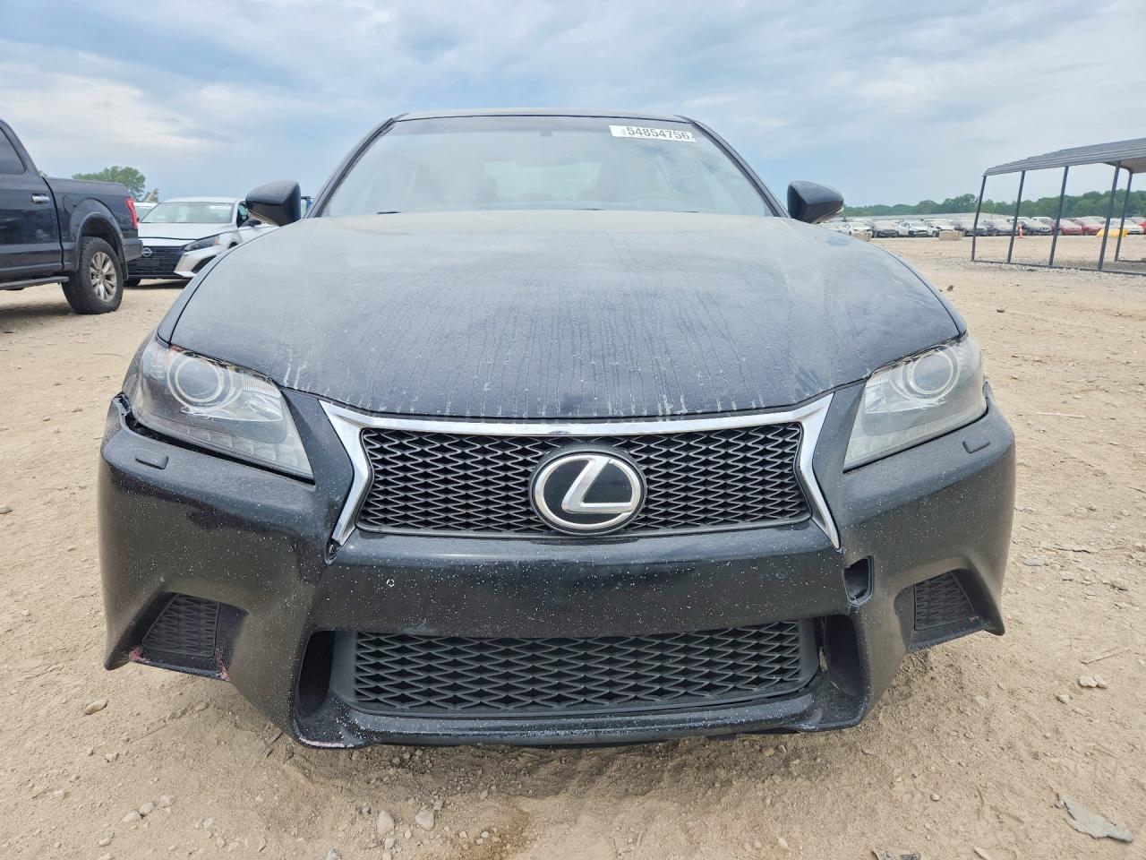 2014 Lexus GS 350 VIN JTHCE1BLXE5023726 COPART salvage auction — Side, MO - SALVAGE CERTIFICATE OF TITLE, sold $1,400 on 2026-07-09 (photo 5)