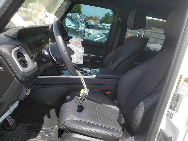 2021 Mercedes-benz G-klasse VIN W1NYC6BJ3MX400773 COPART salvage auction — FRONT END, Md - Cert Of Salvage < 75% Damage, sold $64,000 on 2026-07-13 (photo 7)
