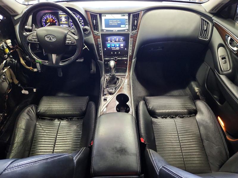 2014 Infiniti Q50 VIN JN1BV7AR3EM688756 COPART salvage auction — FRONT END, Va - Cert Of Title - Salvage, sold $1,400 on 2026-07-02 (photo 8)