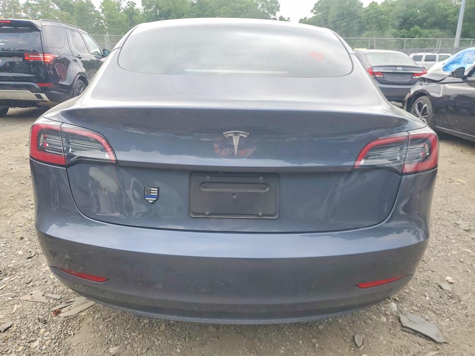 2023 Tesla Model 3 VIN 5YJ3E1EA0PF639383 COPART salvage auction — SIDE, Md - Cert Of Salvage > 75% Damage, sold $8,700 on 2026-07-02 (photo 6)