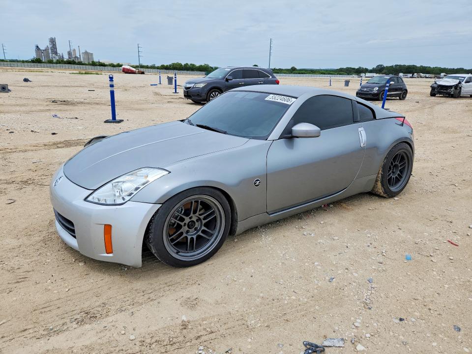 2006 Nissan 350z VIN JN1AZ34D46M304218 COPART salvage auction — FRONT END, Tx - Salvage Vehicle Title, sold $1,900 on 2026-07-09 (photo 1)
