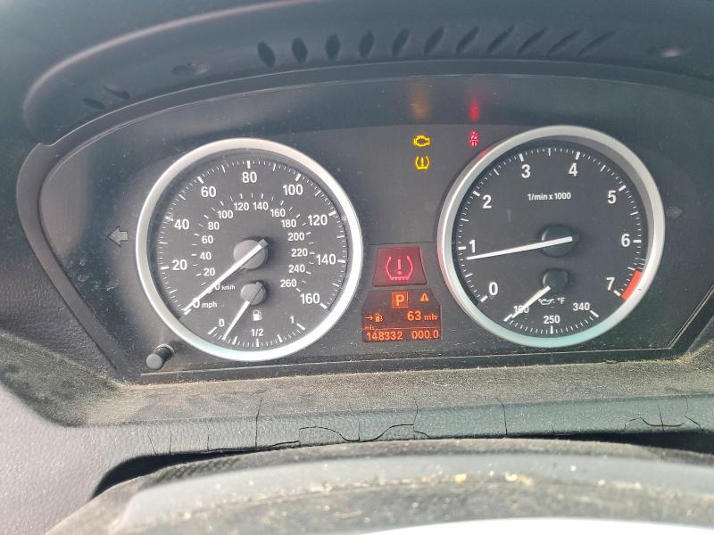 2010 BMW 6 series VIN WBAEB5C59AC225583 COPART salvage auction — NORMAL WEAR, La - Certificate Of Title, sold $500 on 2026-07-27 (photo 9)