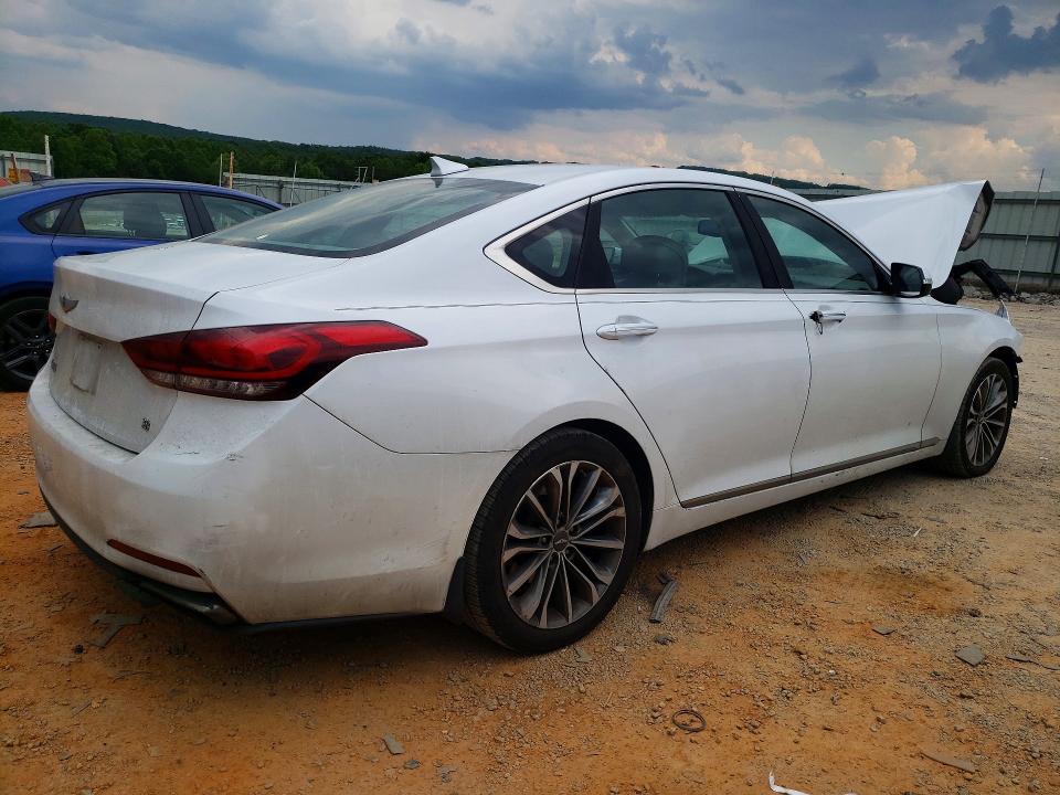 2015 Hyundai VIN KMHGN4JE2FU097166 COPART salvage auction — FRONT END, Va - Non-Repairable Certificate, sold $400 on 2026-07-17 (photo 3)