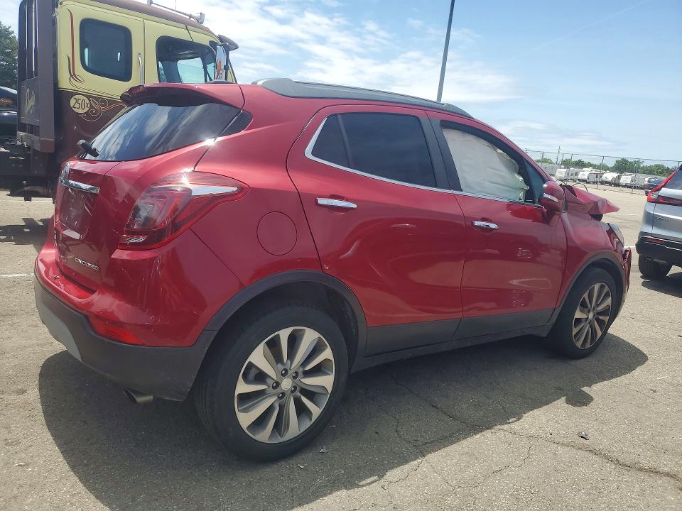 2019 Buick Encore VIN KL4CJASB5KB794137 COPART salvage auction — FRONT END, Oh - Cert Of Title-Salvage, sold $350 on 2026-07-08 (photo 3)