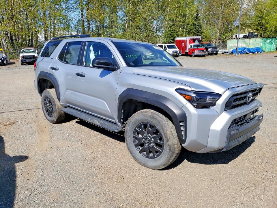 2025 Toyota 4runner VIN JTEVA5BR3S5009790 COPART salvage auction — FRONT END, AK - CERTIFICATE OF VEHICLE TITLE, sold $10,700 on 2026-07-21 (photo 4)