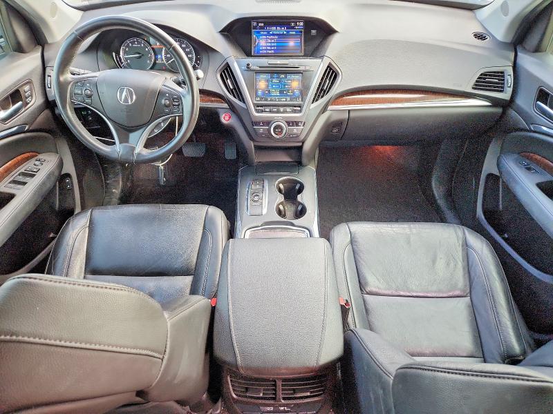 2017 Acura Mdx VIN 5J8YD3H34HL001123 COPART salvage auction — HAIL, TX - CERTIFICATE OF TITLE, sold $7,300 on 2026-07-02 (photo 8)