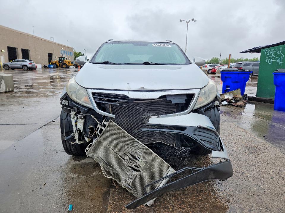 2013 Kia Sportage VIN KNDPB3A28D7430382 COPART salvage auction — FRONT END, Co - Public - Salvage Title, sold $300 on 2026-07-27 (photo 5)
