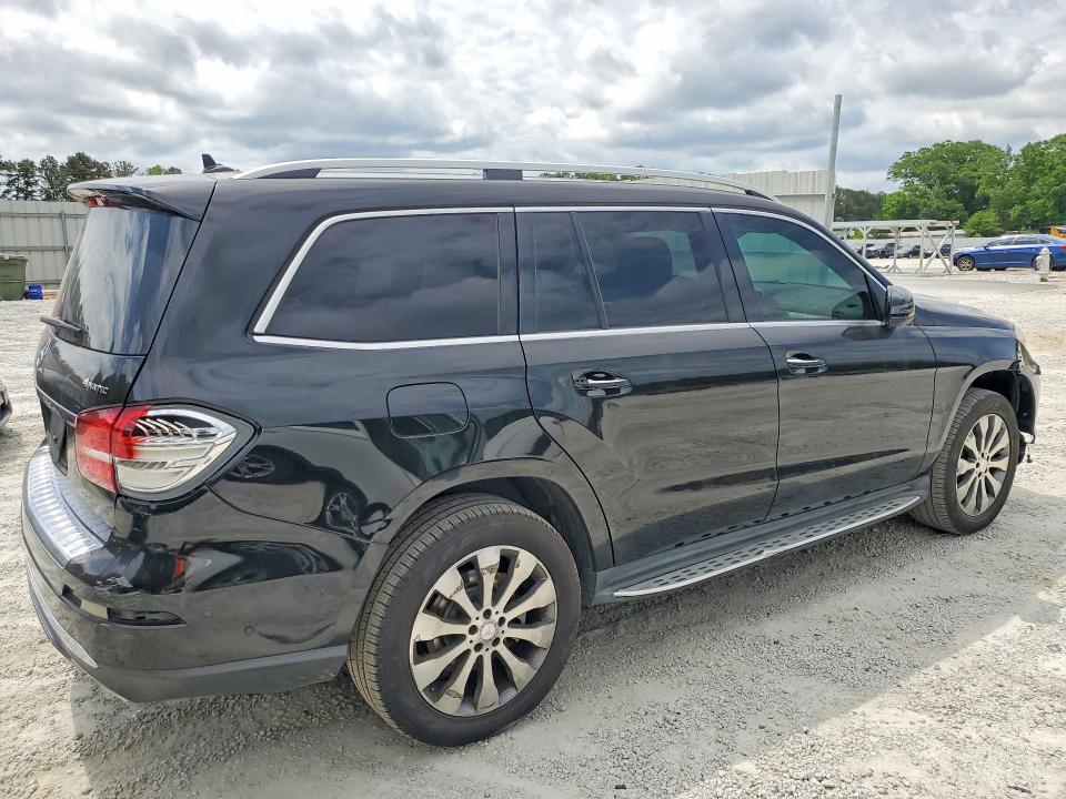 2017 Mercedes-benz Gls-class VIN 4JGDF6EE7HA744333 COPART salvage auction — FRONT END, Ga - Certificate Of Title, sold $5,100 on 2026-07-08 (photo 3)