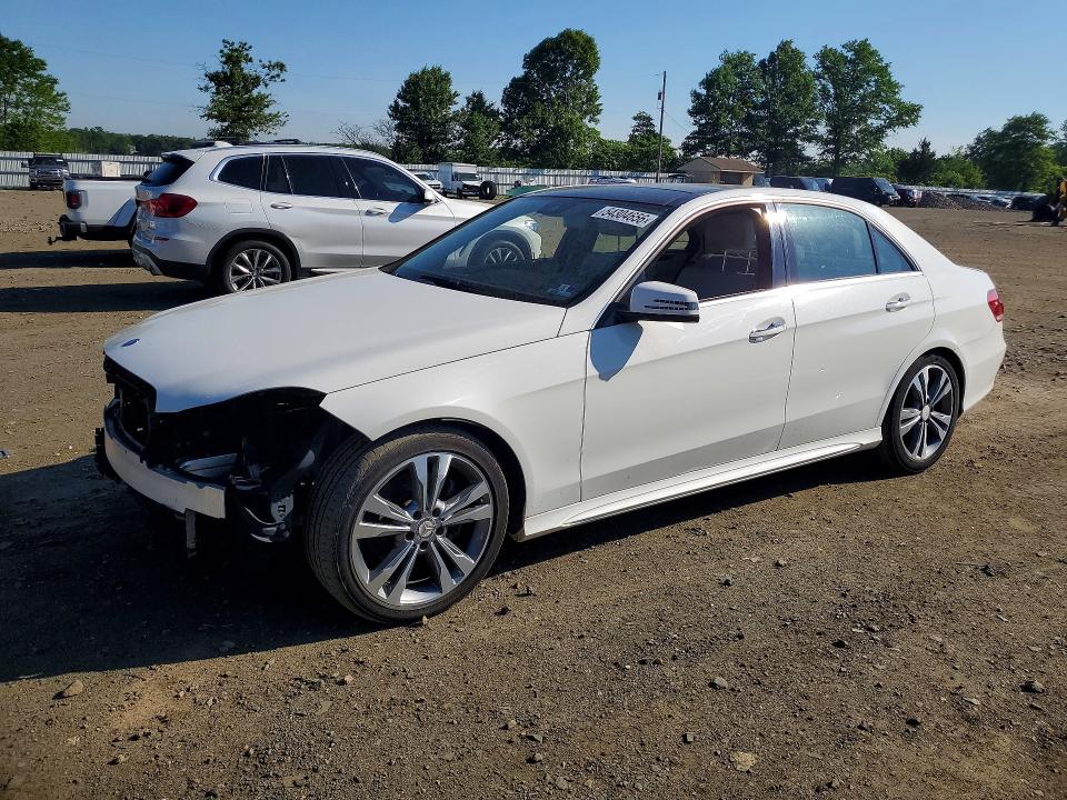 2015 Mercedes-benz E-klasse VIN WDDHF8JB9FB161370 COPART salvage auction — FRONT END, Nj - Certificate Of Title, sold $250 on 2026-07-29 (photo 1)