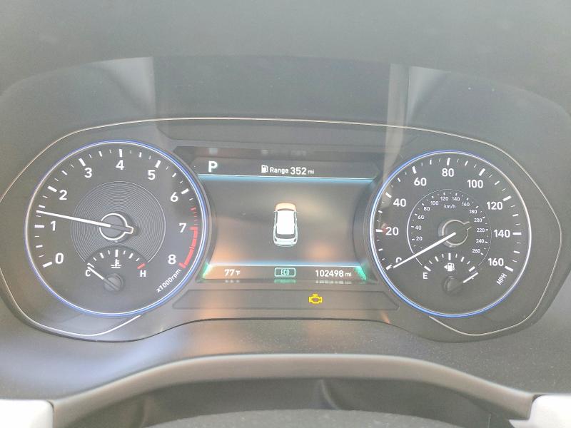 2022 Hyundai Palisade VIN KM8R4DHE9NU344988 COPART salvage auction — FRONT END, MD - CERT OF SALVAGE > 75% DAMAGE, sold $1,750 on 2026-07-27 (photo 9)
