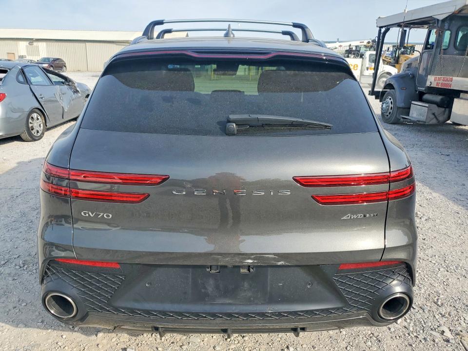 2025 Genesis VIN KMUMCDTC7SU181919 COPART salvage auction — SIDE, Tn - Salvage Certificate, sold $19,600 on 2026-07-09 (photo 6)