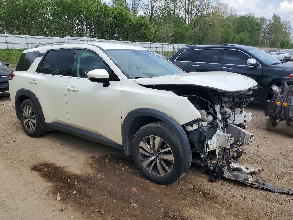 2023 Nissan Pathfinder VIN 5N1DR3CC2PC207637 COPART salvage auction — FRONT END, Mi - Scrap Certificate Of Title, sold $3,200 on 2026-07-29 (photo 4)