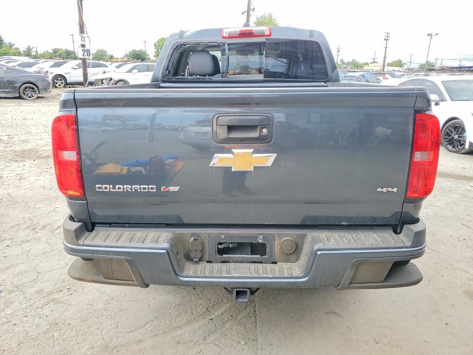 2017 Chevrolet Colorado VIN 1GCGTDENXH1157249 COPART salvage auction — ROLLOVER, Ca - Salvage Certificate, sold $2,050 on 2026-07-02 (photo 6)