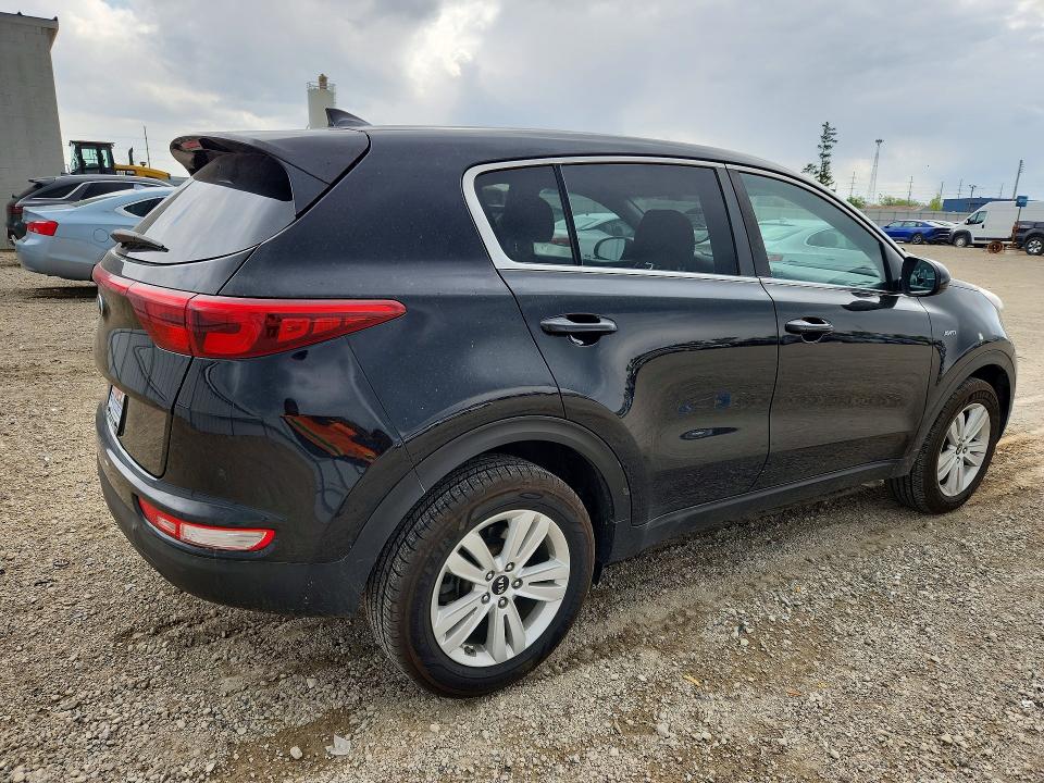 2019 Kia Sportage VIN KNDPMCAC4K7562541 COPART salvage auction — HAIL, Ia - Cert Of Title-Salvage Title, sold $80 on 2026-07-29 (photo 3)