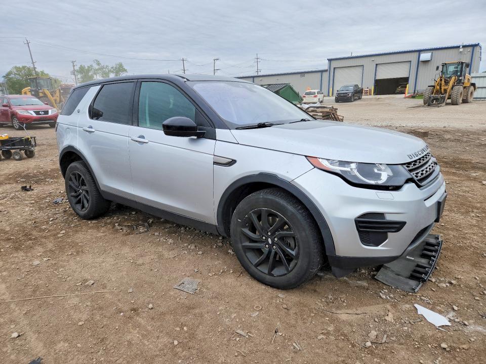 2017 Land rover Discovery VIN SALCP2BG5HH650060 COPART salvage auction — FRONT END, Il - Salvage Certificate, sold $1,050 on 2026-07-29 (photo 4)