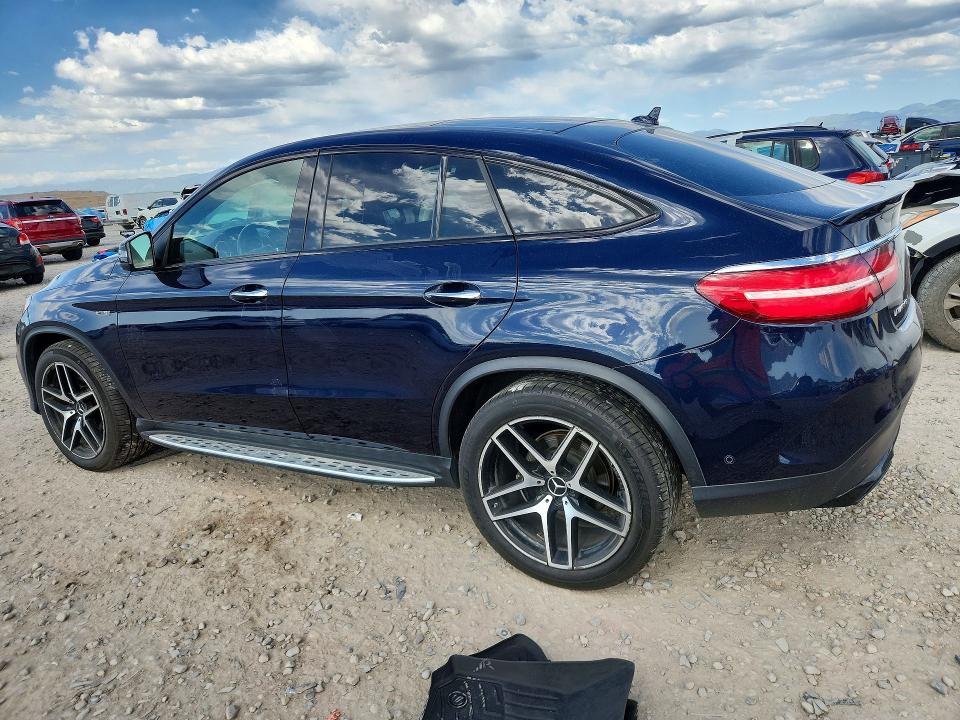 2019 Mercedes-benz Gle VIN 4JGED6EB0KA134832 COPART salvage auction — MINOR DENT/SCRATCHES, Ut - Dealer Only Clean Title (P), sold $26,750 on 2026-07-24 (photo 2)