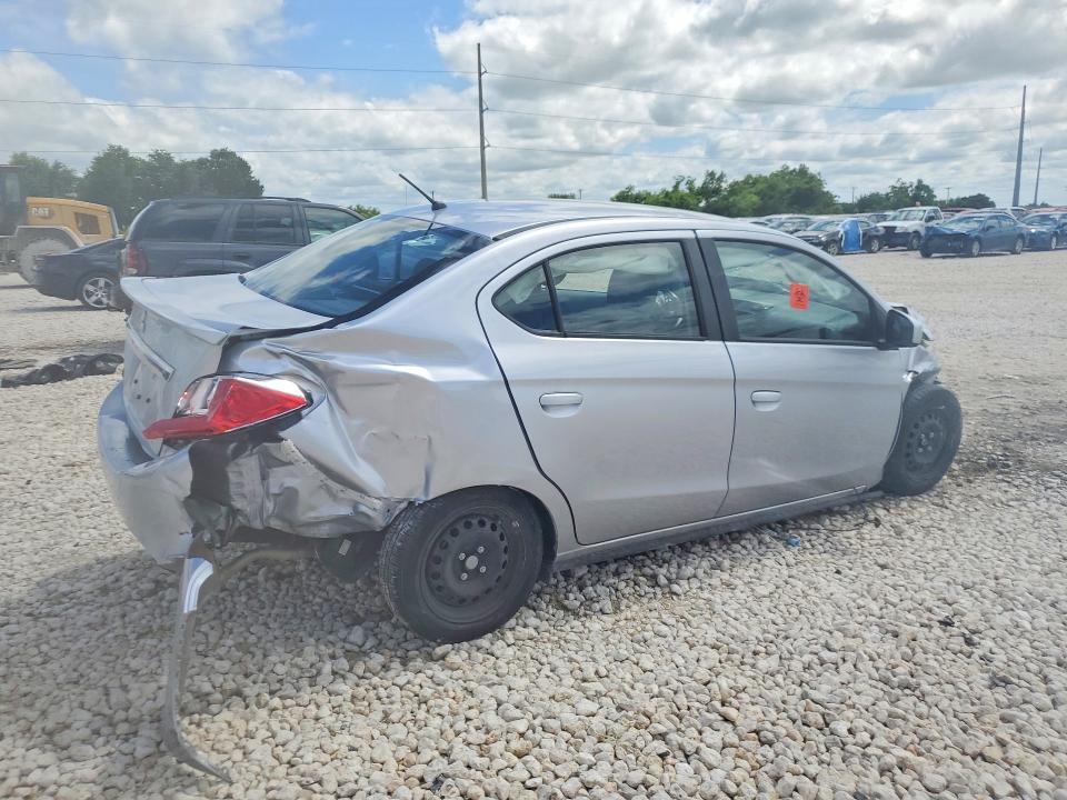 2024 Mitsubishi VIN ML32FUFJ6RHF07147 COPART salvage auction — FRONT END, Tx - Salvage Vehicle Title, sold $300 on 2026-07-16 (photo 3)