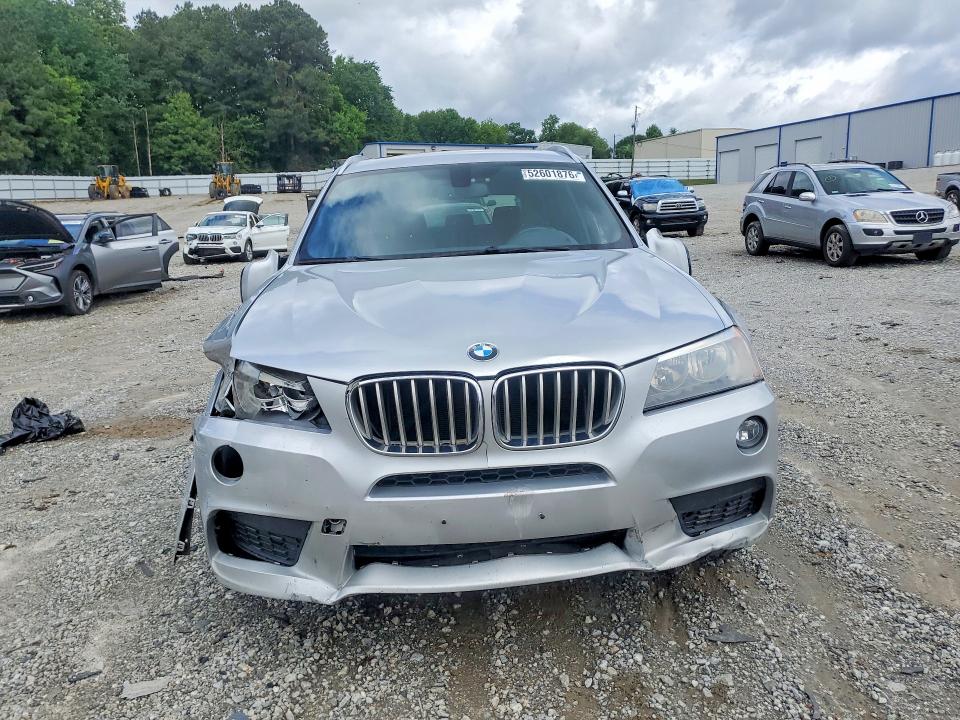 2014 BMW X3 VIN 5UXWX9C55E0D24085 COPART salvage auction — FRONT END, Nc - Salvage Certificate Of Title, sold $825 on 2026-07-08 (photo 5)