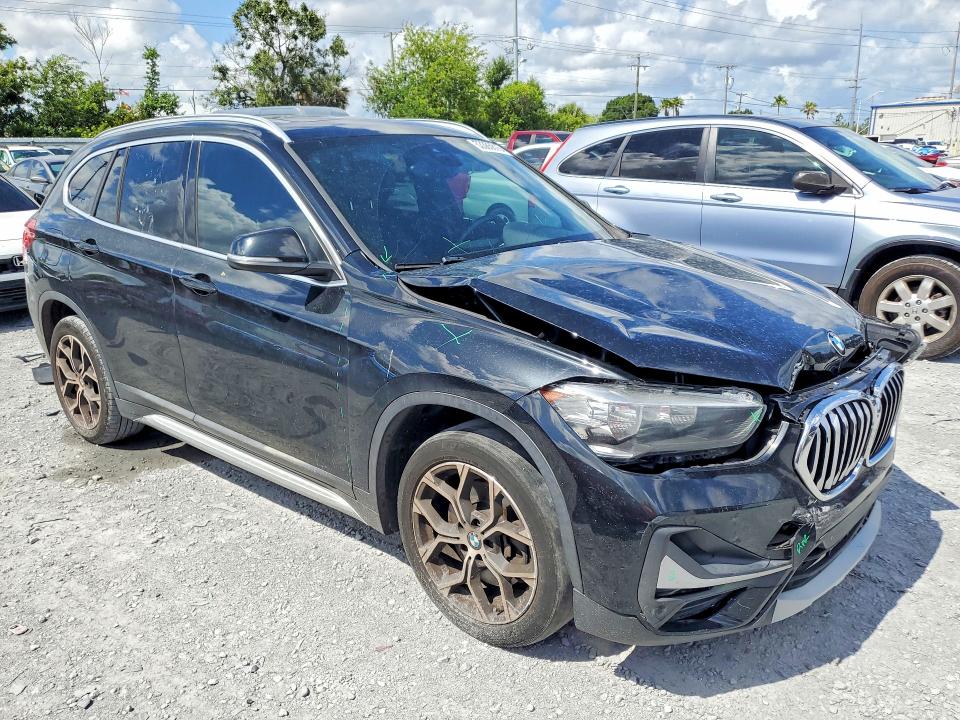 2020 BMW X1 VIN WBXJG7C00L5P29033 COPART salvage auction — FRONT END, Fl - Cert Of Title Slvg Rebuildable, sold $4,150 on 2026-07-07 (photo 4)