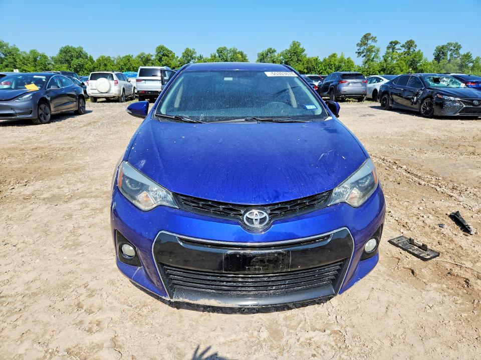 2016 Toyota Corolla VIN 5YFBURHE2GP436169 COPART salvage auction — REAR END, Tx - Salvage Vehicle Title, sold $1,900 on 2026-07-10 (photo 5)