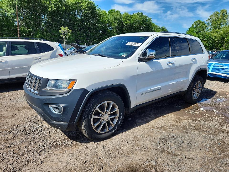 2016 Jeep VIN 1C4RJFBG6GC317887 COPART salvage auction — SIDE, Pa - Cert Of Title, sold $3,500 on 2026-07-19 (photo 1)