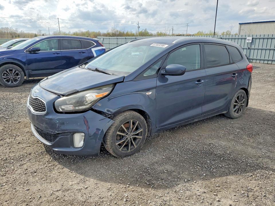 2016 Kia Rondo VIN KNAHT8A38G7134531 COPART salvage auction — FRONT END, On - Permit Salvage, sold $1,100 on 2026-07-07 (photo 1)