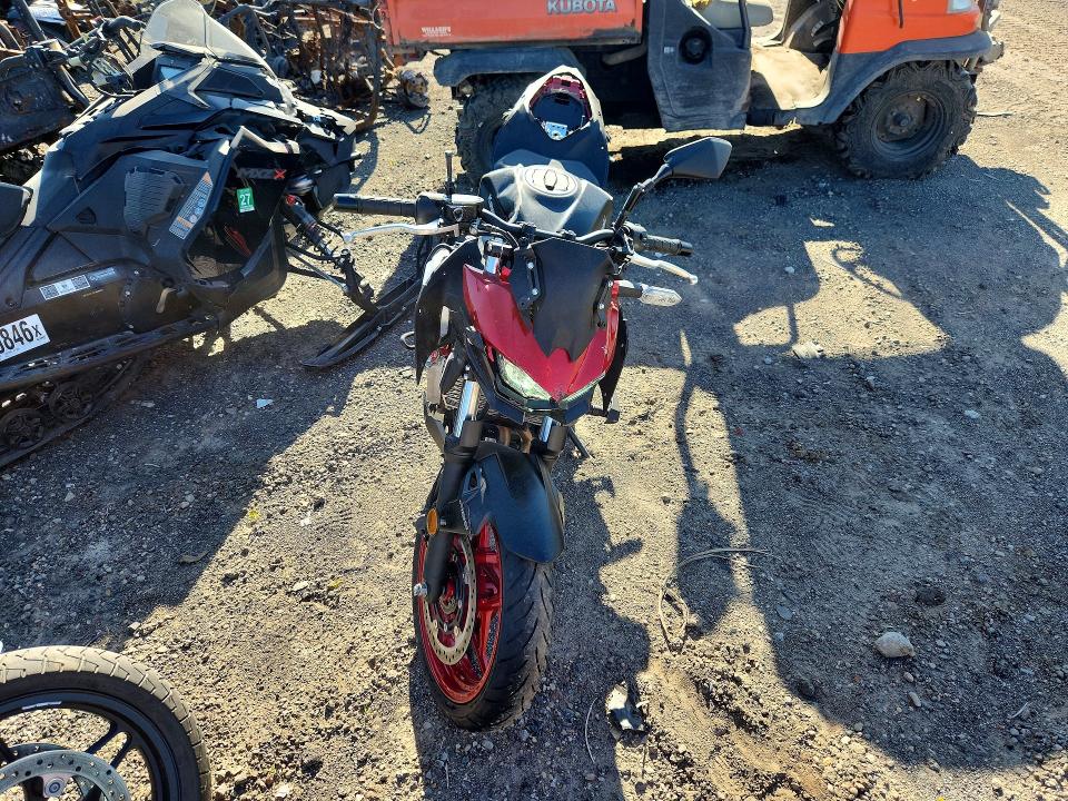 2024 Kawasaki Er VIN ML5ERGF1XRDA06458 COPART salvage auction — ROLLOVER, Mi - Scrap Certificate Of Title, sold $425 on 2026-07-23 (photo 2)