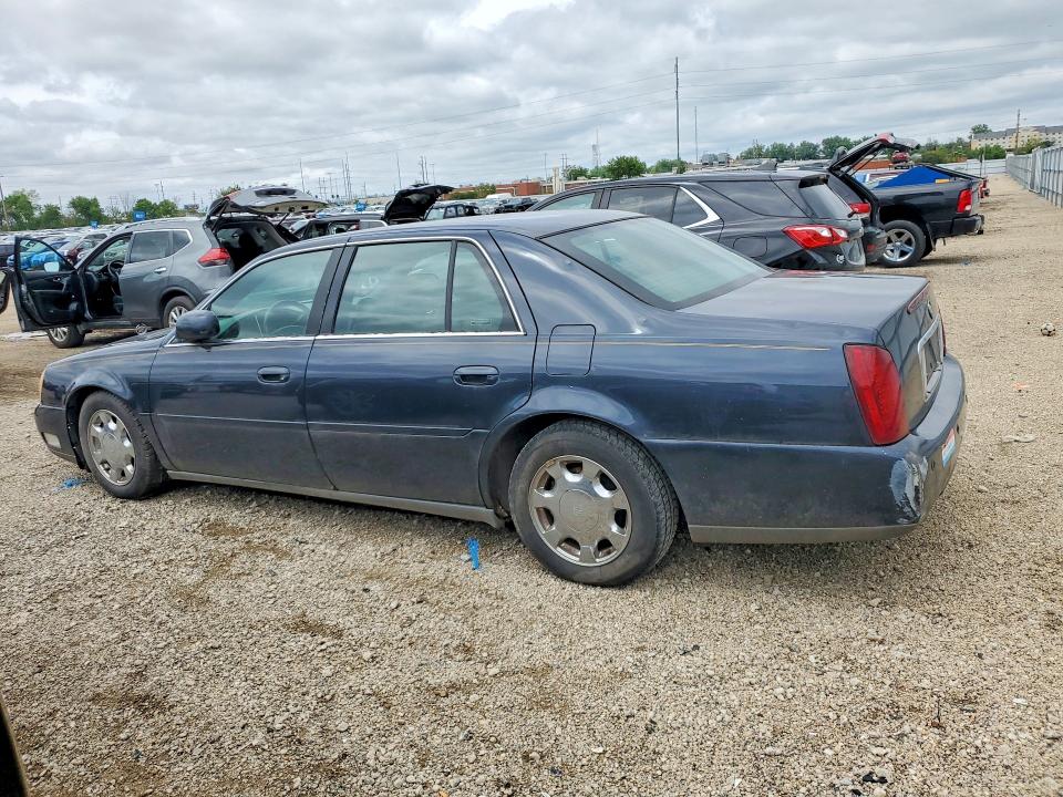 2000 Cadillac Deville VIN 1G6KD54Y7YU206482 COPART salvage auction — HAIL, IA - CERT OF TITLE-SALVAGE TITLE, sold $300 on 2026-07-08 (photo 2)