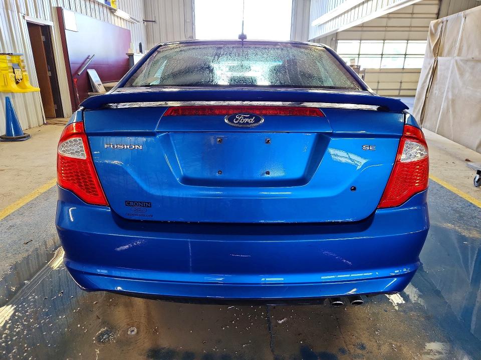 2011 Ford Fusion VIN 3FAHP0HA7BR346597 COPART salvage auction — FRONT END, IN - CERTIFICATE OF TITLE, sold $60 on 2026-07-09 (photo 6)