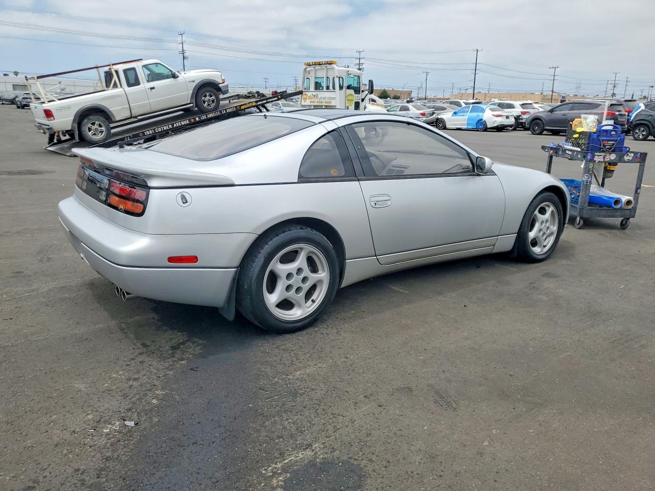 1990 Nissan 300zx VIN JN1CZ24A7LX002747 COPART salvage auction — Minor Dent/Scratches, CA - DIS/DLR/EXP ONLY CLEAN TITLE (P), sold $25,250 on 2026-05-27 (photo 3)