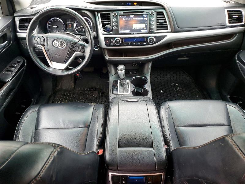 2014 Toyota Highlander VIN 5TDJKRFH6ES058134 COPART salvage auction — SIDE, Ab - Bos - Salvage, sold $12,400 on 2026-07-14 (photo 8)