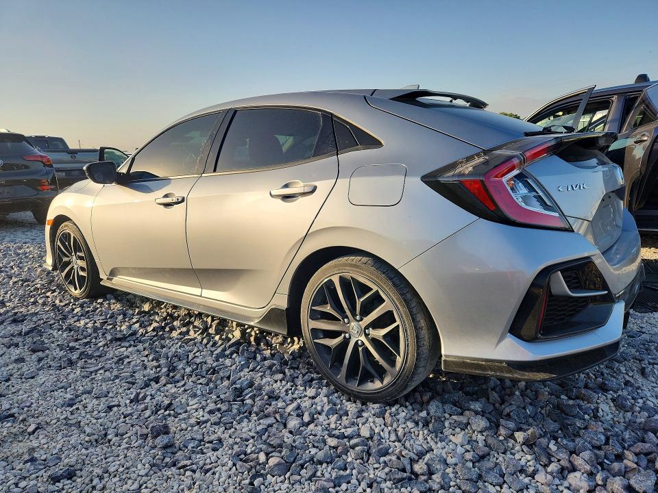 2021 Honda Civic VIN SHHFK7H47MU227356 COPART salvage auction — HAIL, Mo - Certificate Of Title, sold $12,700 on 2026-07-13 (photo 2)