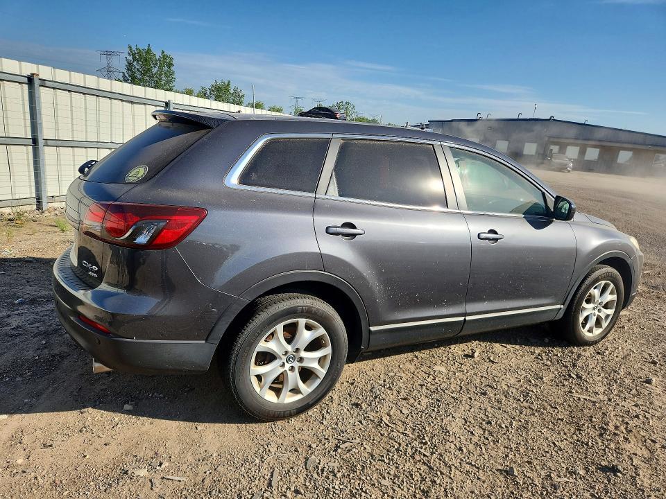 2013 Mazda Cx-9 VIN JM3TB3CAXD0407415 COPART salvage auction — NORMAL WEAR, Il - Certificate Of Title, sold $2,350 on 2026-07-21 (photo 3)