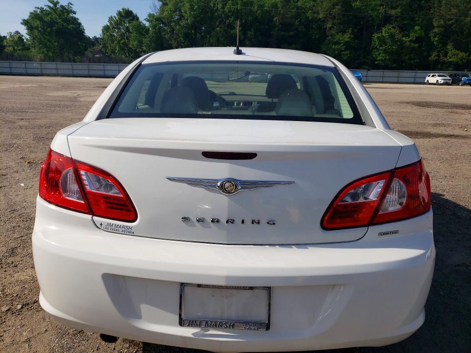 2008 Chrysler Sebring VIN 1C3LC66M08N103553 COPART salvage auction — FRONT END, LA - CERT OF TITLE-SALVAGE, sold $300 on 2026-07-10 (photo 6)