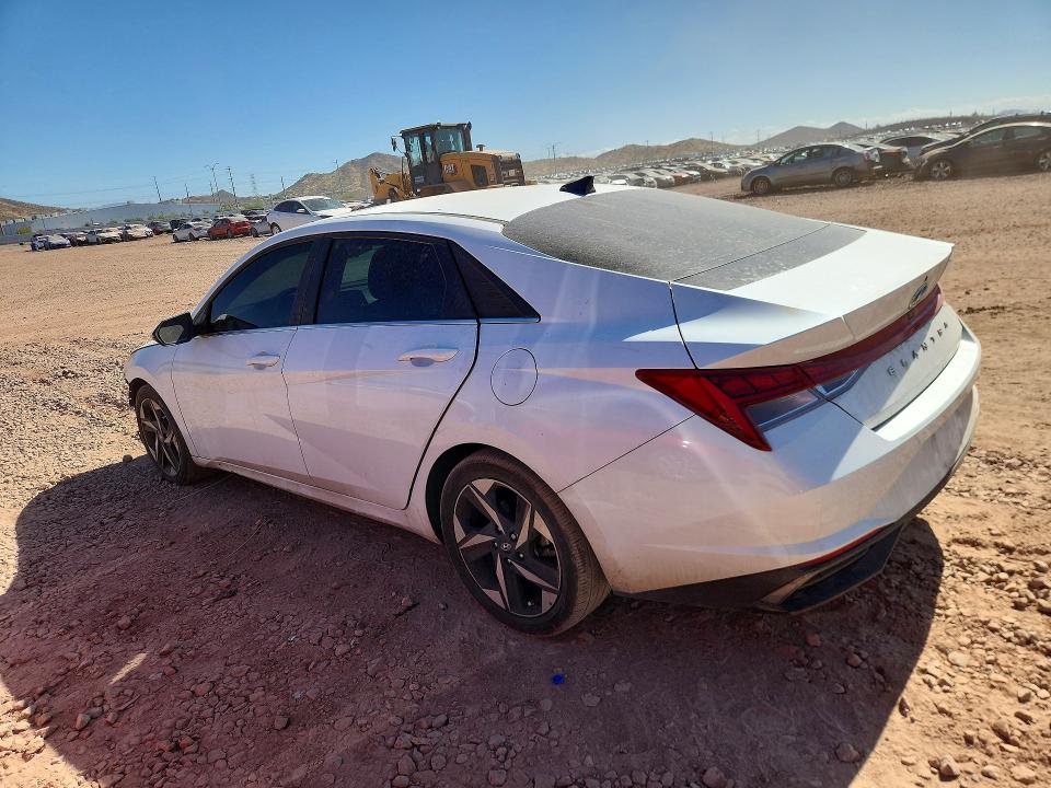 2021 Hyundai VIN 5NPLN4AG7MH045060 COPART salvage auction — FRONT END, Az - Cert Of Title - Salvage, sold $4,650 on 2026-07-02 (photo 2)