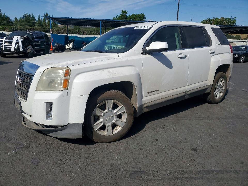 2013 Gmc VIN 2GKALMEK0D6340490 COPART salvage auction — FRONT END, Ca - Salvage Certificate, sold $500 on 2026-07-02 (photo 1)