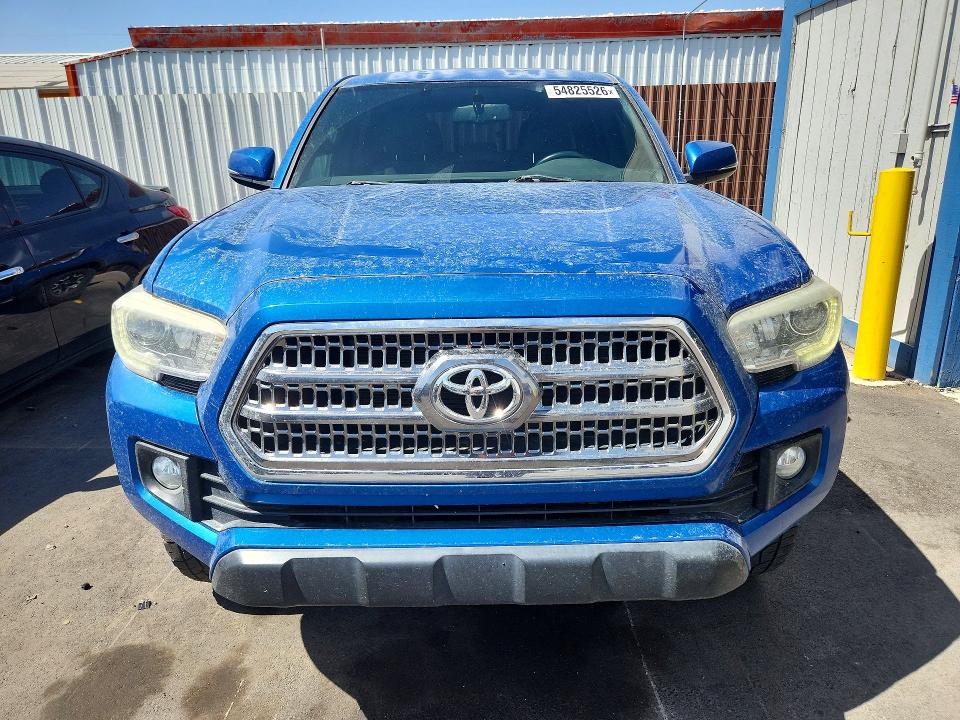 2016 Toyota Tacoma VIN 3TMCZ5AN9GM032608 COPART salvage auction — REAR END, NV - SALVAGE TITLE, sold $8,700 on 2026-07-29 (photo 5)