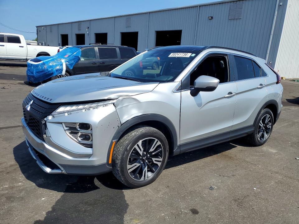 2024 Mitsubishi VIN JA4ATWAA7RZ077697 COPART salvage auction — FRONT END, Fl - Certificate Of Title (P), sold $13,400 on 2026-07-28 (photo 1)