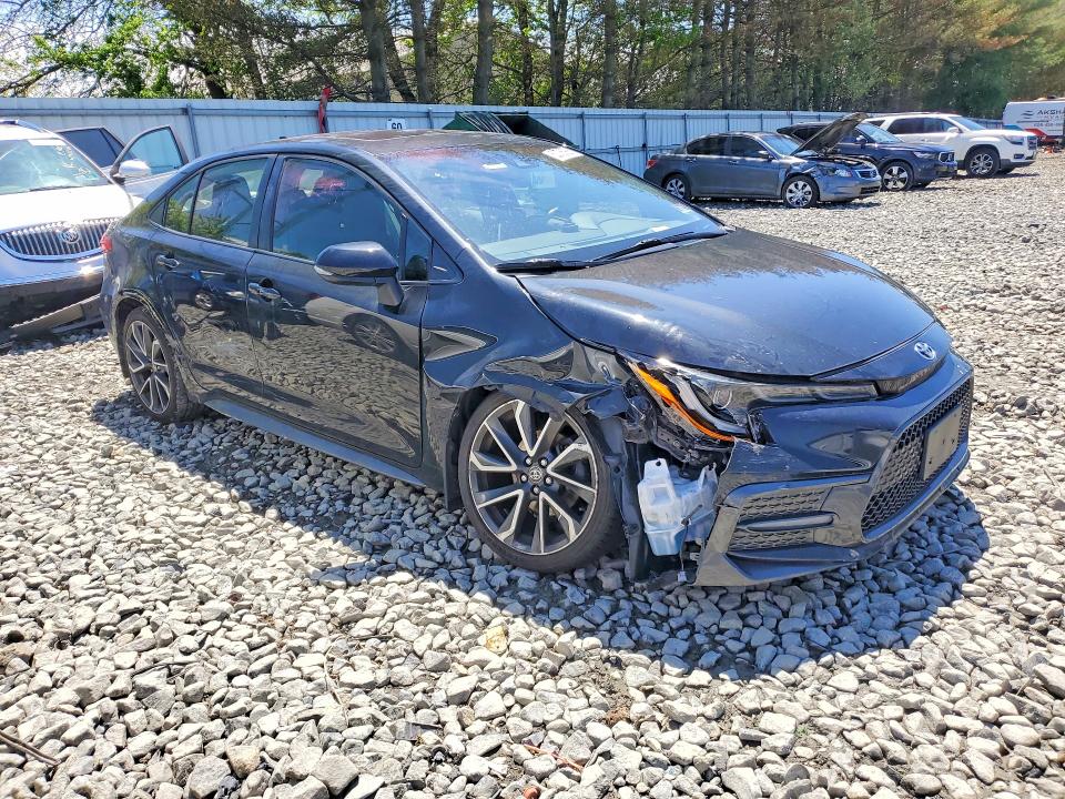 2020 Toyota VIN JTDP4RCE2LJ001938 COPART salvage auction — SIDE, ID - SALVAGE CERTIFICATE OF TITLE, sold $6,000 on 2026-07-22 (photo 4)