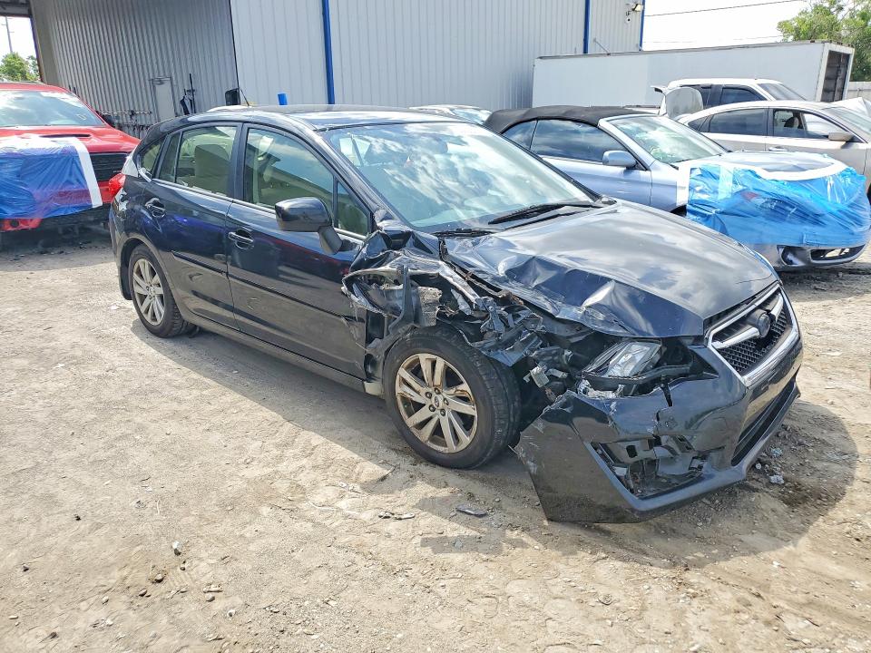 2016 Subaru Impreza VIN JF1GPAB67G8286688 COPART salvage auction — FRONT END, Pa - Certificate Of Salvage, sold $1,300 on 2026-07-07 (photo 4)